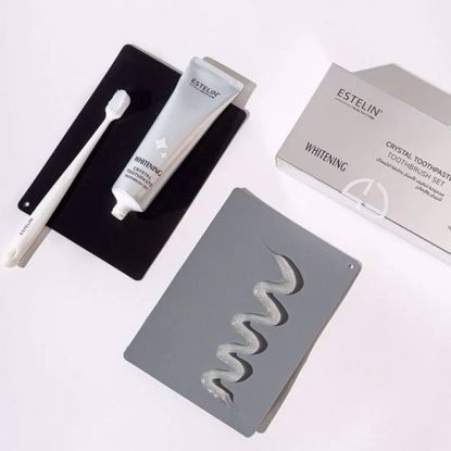 صورة Estelin Crystal Whitening Toothpaste & Toothbrush Set