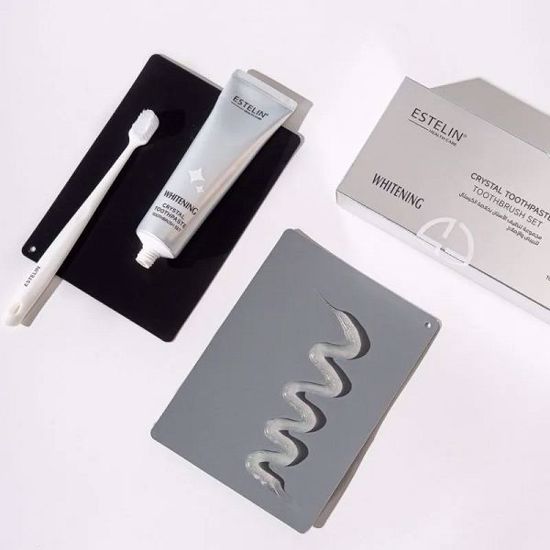 Picture of Estelin Crystal Whitening Toothpaste & Toothbrush Set
