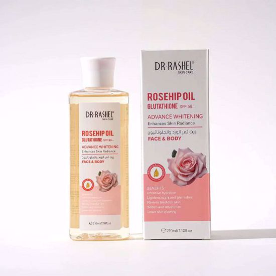 Picture of Dr. Rashel Rosehip Oil Glutathione SPF 50 Advance Whitening (210ml)