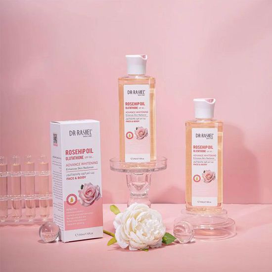 Picture of Dr. Rashel Rosehip Oil Glutathione SPF 50 Advance Whitening (210ml)