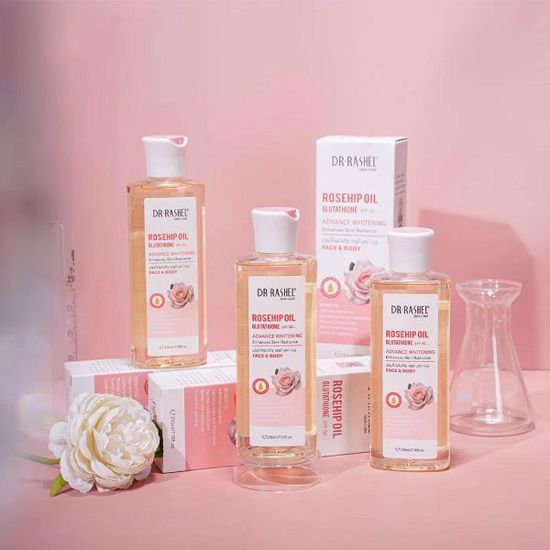 Picture of Dr. Rashel Rosehip Oil Glutathione SPF 50 Advance Whitening (210ml)