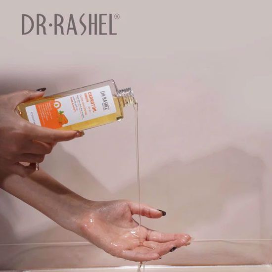 Picture of Dr Rashel Face & Body Vitamin C Oil Niacinamide SPF50+ Extra Whitening Brightening and Age-Defying