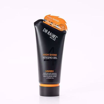Picture of DR RASHEL High Shine Styling Gel – Unisex Strong Hold, Polished Shine & Argan Oil Nourishment