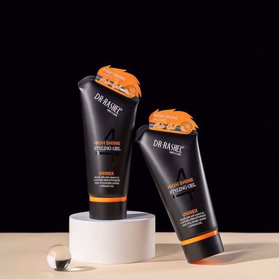 Picture of DR RASHEL High Shine Styling Gel – Unisex Strong Hold, Polished Shine & Argan Oil Nourishment