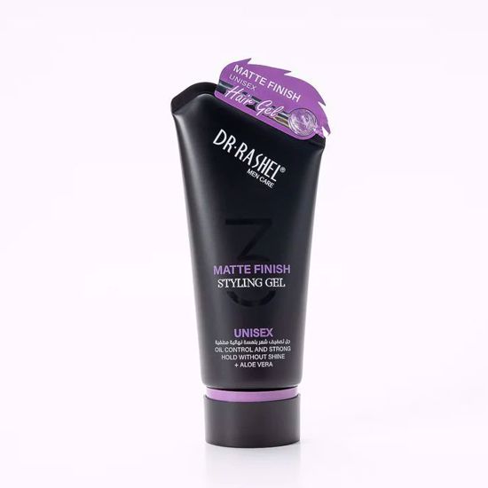 Picture of DR RASHEL Matte Finish Styling Gel Unisex – Oil Control, Strong Hold Without Shine, Aloe Vera Infused Non-Greasy Styling Gel
