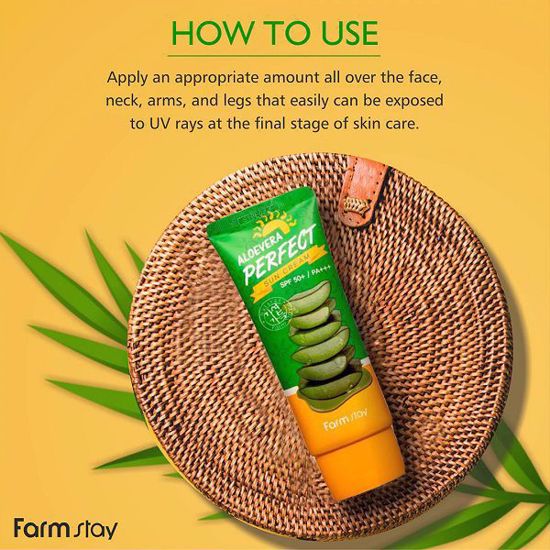 Picture of Farmstay Aloe Vera Perfect Sun Cream SPF 50 PA++