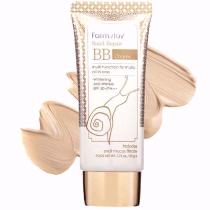 Picture of FARMSTAY Snail Repair BB Cream 50g – Radiant, Flawless Skin Made Easy