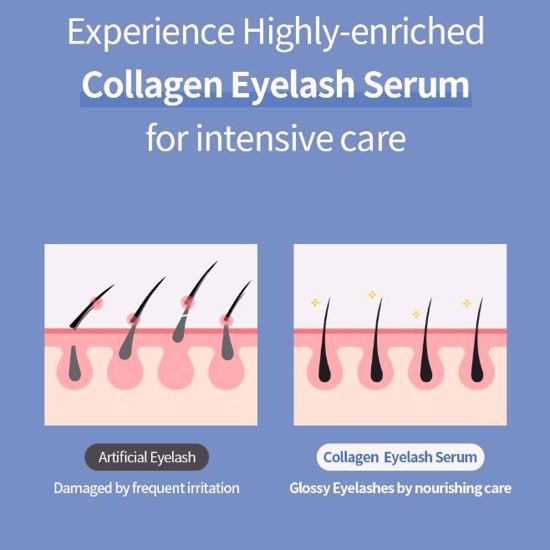 صورة Farmstay Collagen Eyelash Serum – Strengthen, Nourish & Enhance Your Lashes