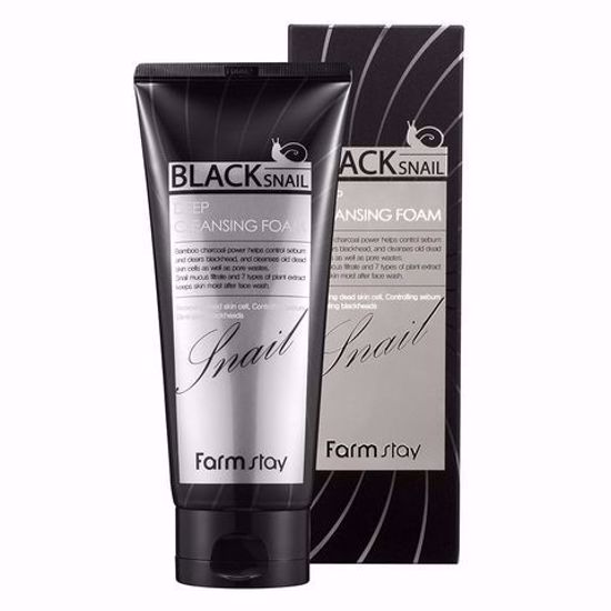 Picture of FarmStay Black Snail Deep Cleansing Foam
