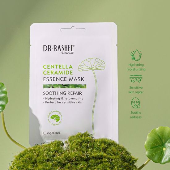 صورة Dr RASHEL Centella & Ceramide Soothing Repair Sheet Mask 25g (1pc)