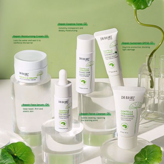 Picture of Dr RASHEL Ceramide & Centella Soothing Repair Travel Skincare Set (5-Piece)