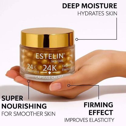 صورة Estelin Collagen & Gold Capsule Cream – 60g