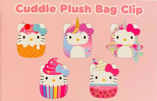 Picture of Hello Kitty Plush Bag Clip Keychain