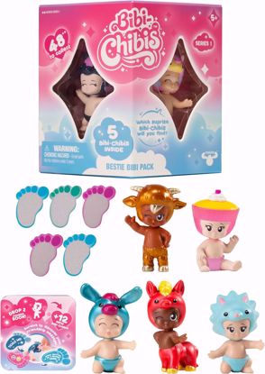 صورة Bibi-Chibis Besties Pack – 5 Surprise Baby Figures