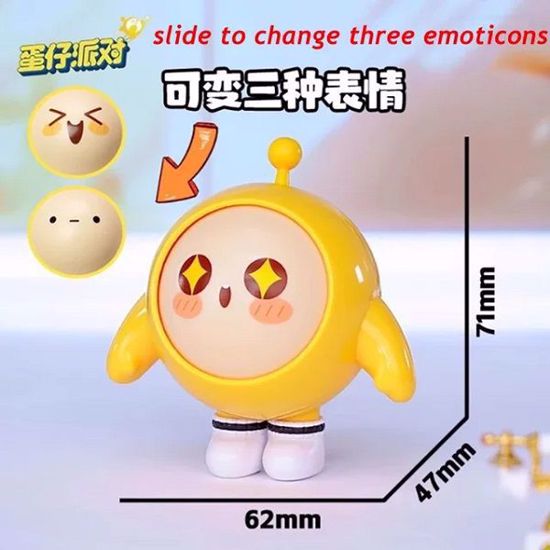 Picture of Eggy Party Egg Toy – Color-Changing Faces (4 Colors)