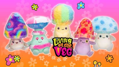 Picture of Living on the Veg FunGuys Plush – Mushroom Characters, 15cm (12 Designs)