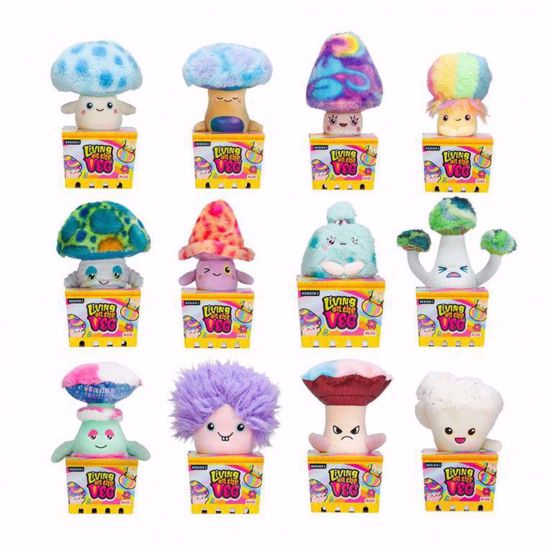 Picture of Living on the Veg FunGuys Plush – Mushroom Characters, 15cm (12 Designs)