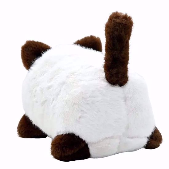 Picture of Gulucat Blink & Wink Talking Plush Toy – Electronic Recording Cat for Kids (Brown & White )