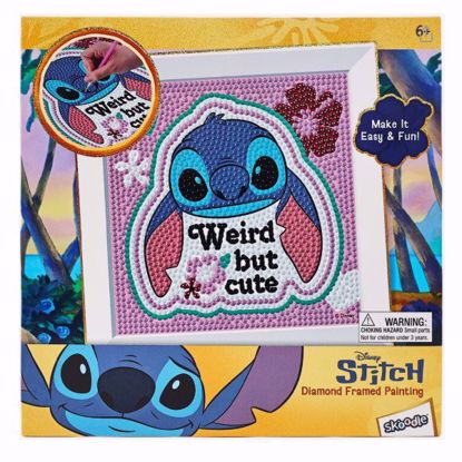 Picture of Skoodle Stitch Diamond Framed Painting Kit (Weird but cute)