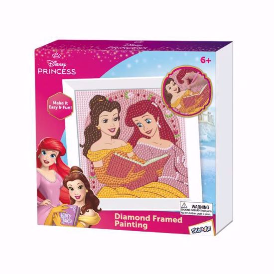 Picture of Disney Princess Diamond Framed Painting Kit – Belle & Ariel