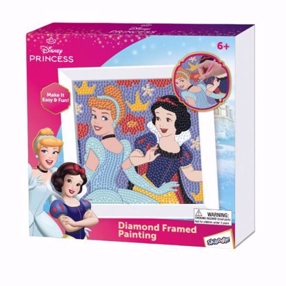 Picture of Disney Princess Diamond Framed Painting Kit – Cinderella & Snow White
