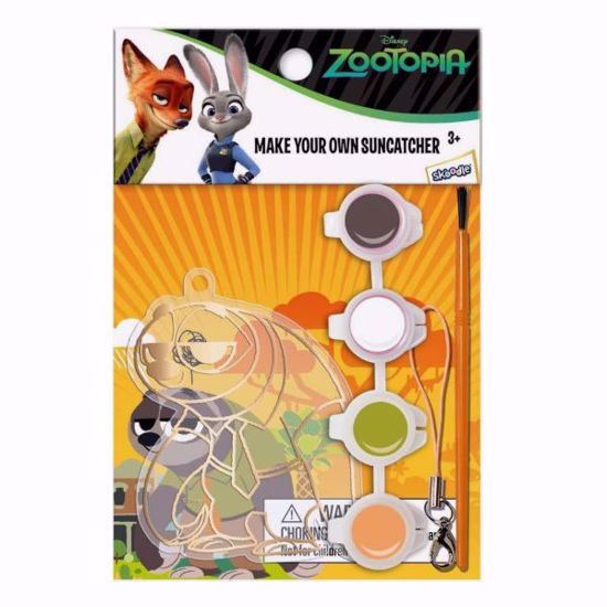 Picture of Skoodle Zootopia Flash Make Your Own Suncatcher Kit