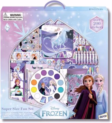 صورة Disney Frozen Arts & Craft Kit for Girls – Super Size Fun Set (200+ Pieces)
