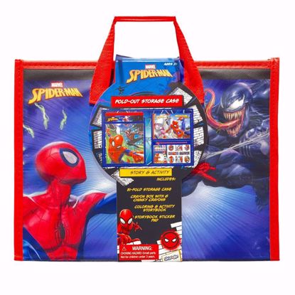 صورة Marvel Spider-Man Story Books & Activity Case – 3-in-1 Creative Fun Set for Kids