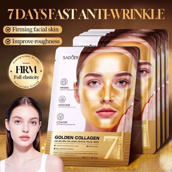 Picture of Sadoer 24K Golden Collagen Crystal Facial Mask