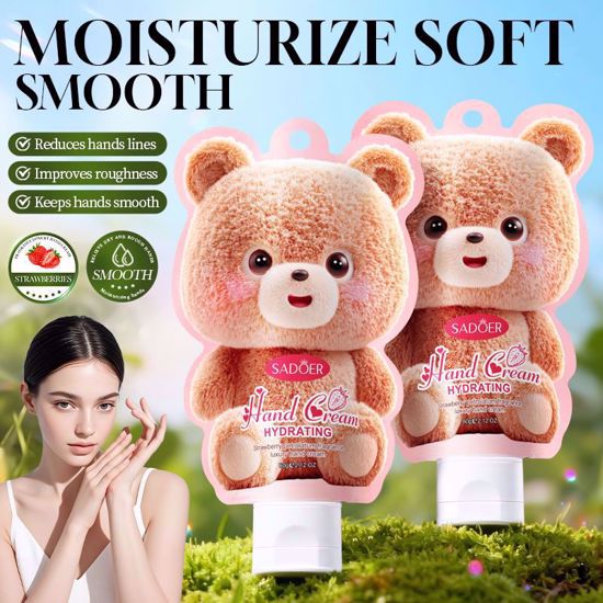 Picture of SADOER Strawberry Hand Cream - Deep Hydration & Softening Care