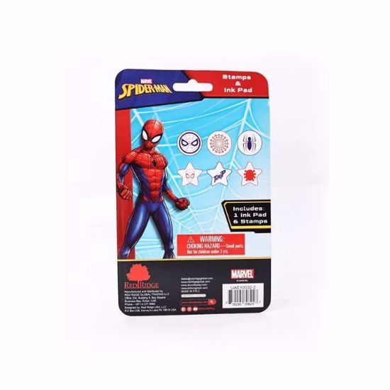 صورة Marvel Spider-Man Stamps Kit with Ink Pad – Creative Fun for Little Superheroes (Ages 3+)