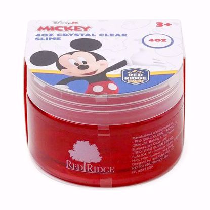 صورة Mickey Crystal Clear Slime – Red 4oz