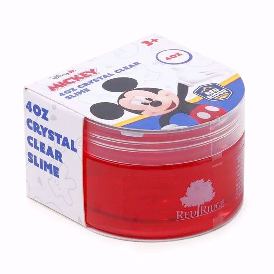 صورة Mickey Crystal Clear Slime – Red 4oz