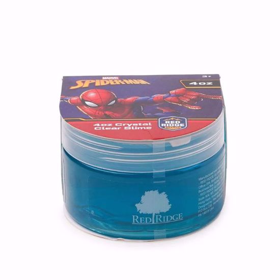 صورة Marvel Spider-Man Crystal Clear Slime – Blue (4 oz)