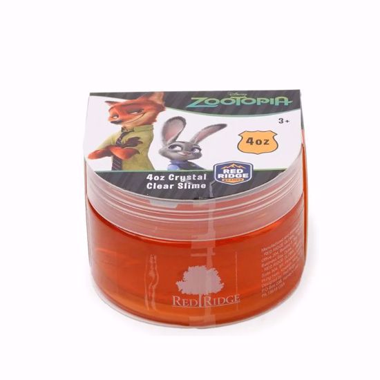 صورة Disney Zootopia Crystal Clear Slime – Orange (4 oz)