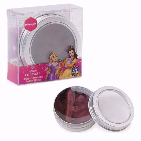 صورة Disney Princess Iridescent Putty Slime – Red & Gold (40g)