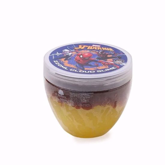 صورة Marvel Spider-Man Cloud Slime – Yellow & Brown (220 ml)