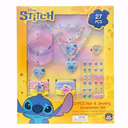 Picture of Disney Stitch 27pcs Hair & Jewelry Accessories Set