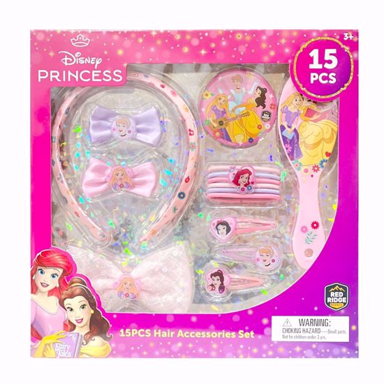 صورة Disney Princess 15-Piece Hair Accessories Set