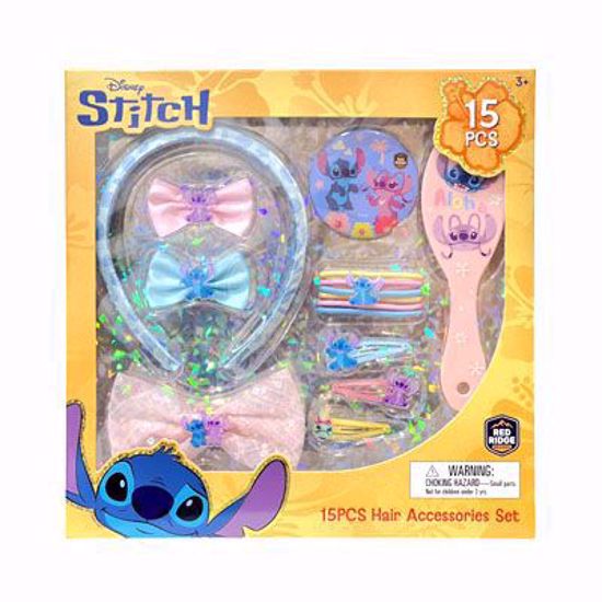 صورة Disney Stitch 15-Piece Hair Accessories Set