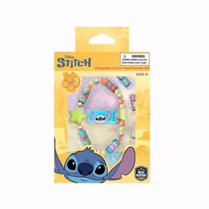 Picture of Disney Stitch Holographic Sticker Bead Bracelet Making Craft Set (80 pcs Sticker)