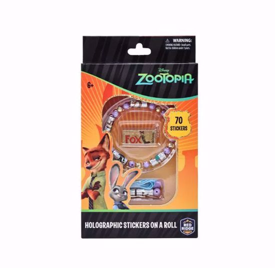 Picture of Disney Zootopia Holographic Stickers On A Roll Bracelet Making Kit (70pcs sticker)