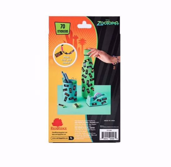 Picture of Disney Zootopia Holographic Stickers On A Roll Bracelet Making Kit (70pcs sticker)