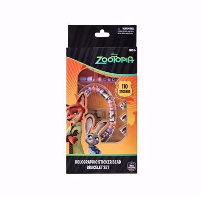 صورة Disney Zootopia Holographic Sticker Bead Bracelet Set (110 pcs Sticker)