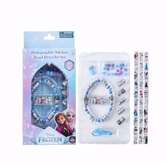 Picture of Disney Frozen Holographic Sticker Bead Bracelet Set
