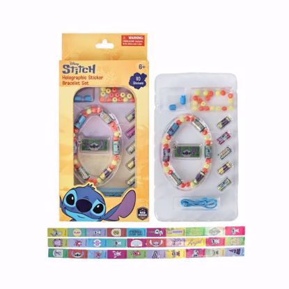 صورة Disney Stitch Holographic Sticker Bracelet Set (110 pcs Sticker)
