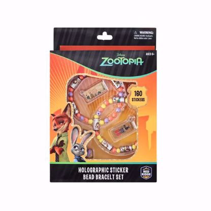 Picture of Disney Zootopia Holographic Sticker Bead Bracelet Set 160 pcs stickers
