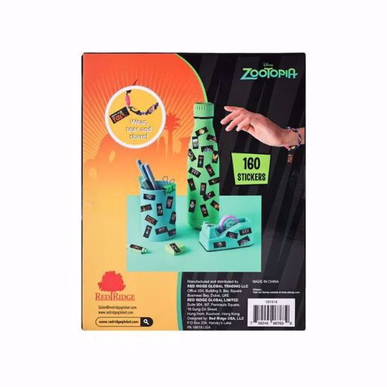صورة Disney Zootopia Holographic Sticker Bead Bracelet Making Craft Set