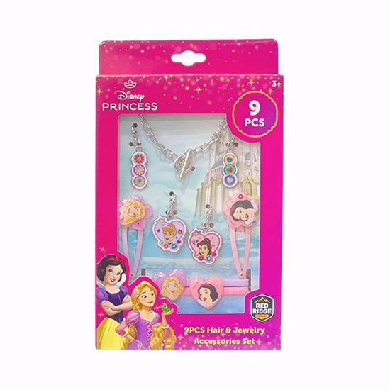 Picture of Disney Princess 9-Piece Hair & Jewelry Accessories Set