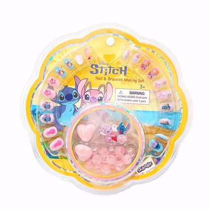 Picture of Skoodle Disney Stitch Nail & Bracelet Making Set (Pink)